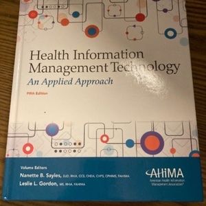 Health Information Management Technology -5th edition